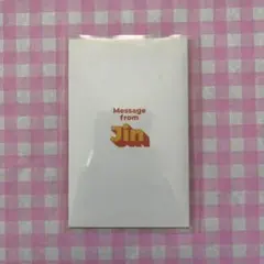 BTS Butter メッセージカード JIN ジン 公式