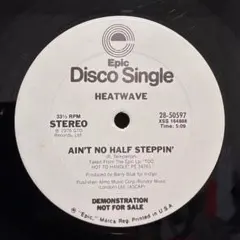 HEATWAVE/AIN’T NO HALF STEPPIN’【12inch】