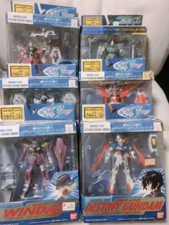 モビルスーツアクションフィギュアシリーズ　ガンダムSEED&DESTINYまとめ