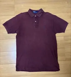 Polo by Ralph Lauren ポロシャツ ワインレッド M