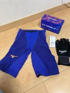 Mizuno GX-SONIC IV 競泳水着 青