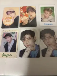 stray kidsスンミン６枚セット
