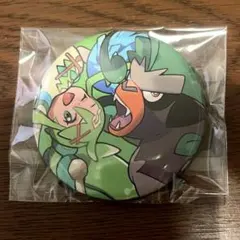 ポケミク　ポケモン 初音ミク 缶バッジA　くさ ゴリランダー
