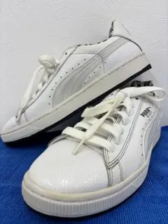 PUMA BASKET ホワイト スニーカー
