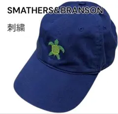 SMATHERS&BRANSON ネイビーキャップ カメ刺繍