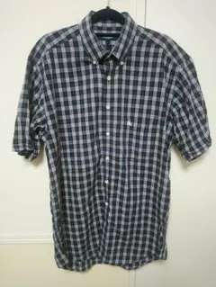 BURBERRY London 半袖シャツ　ボタンダウン　チェック