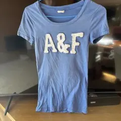 Abercrombie & Fitch A&F 半袖Tシャツ ブルー Sのサムネイル