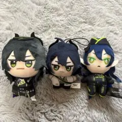 ツイステ　ディアソムニア寮　マレウス　リリア　セベク　シルバー　EXマスコット ツイステ ディアソムニア 寮服 マスコット マレウス リリア シルバー