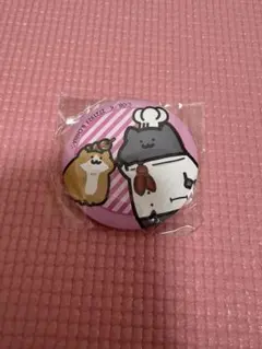 お文具といっしょ　缶バッチ