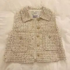 allureville LINTONツイードミニベストのサムネイル