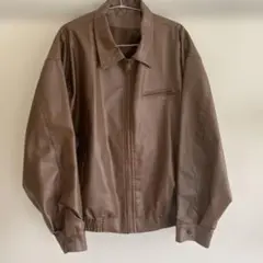 ブラウンレザージャケット