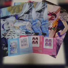 ホロライブ クリアファイル4枚＆クリアシート3枚セット