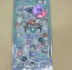 【正規品】ふわふわうみのなかまたち　光るジュエルプチドロップ