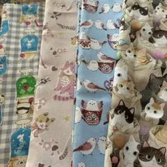 現品限り　大きさ色々かわいいハギレセット②