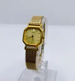 ゆ*み様 ⭐稼働品⭐セイコー SEIKO ゴールド 八角形 腕時計