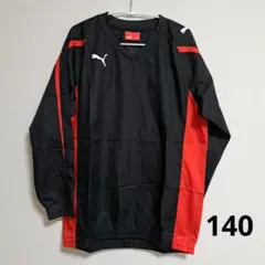 Puma ピステ ブラック/レッド 140サイズ　男の子　サッカーシャツ