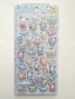 ［正規品］シナモロール&ポムポムプリン&ポチャッコ　うるちゅるポップシール