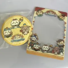 ちいぽけ　クリアカード　缶バッジ　ノベルティ