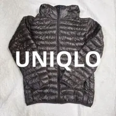 UNIQLO ユニクロ ウルトラライトダウン パーカ M ブラウン フード付