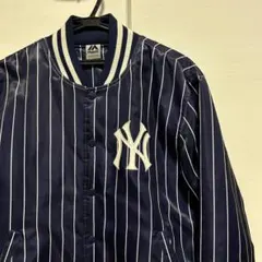 MLB ニューヨーク・ヤンキース スタジャン ネイビー NY