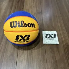 Wilson MINI 3X3 バスケットボール＆限定コースター(非売品)