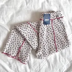 BREEZE ブリーズ　花柄メロウワッフルパンツ　１４０