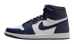 Nike Air Jordan 1 ネイビー/ホワイト ハイカットスニーカー