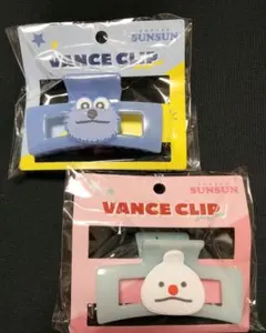 パペットスンスン スンスン ノンノン ヘアクリップ バンスクリップ