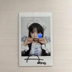 CUTIE STREET 増田彩乃 オン特 サイン入りチェキ マカロン衣装 - メルカリ