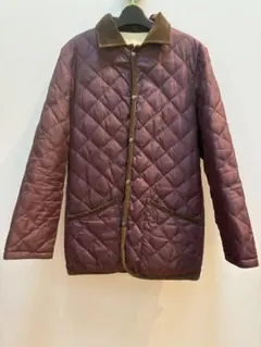マッキントッシュフィロソフィーキルティングジャケット ワインレッド系38サイズ