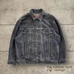 先染め Levi’s 70503 ブラック L#716