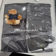 値下げ！Maserati マセラティ　タオル　テディベア　小物のサムネイル