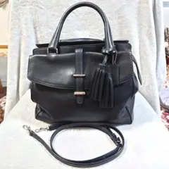 COACH コーチ マディソン 2way トートバッグ ブラック