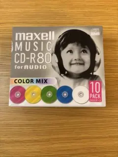 maxell MUSIC CD-R80 for AUDIO 9枚