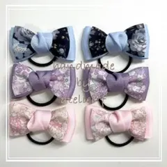 サリー様専用　リバティ　ヘアゴム ハンドメイド　オーダー　キッズ　ベビー