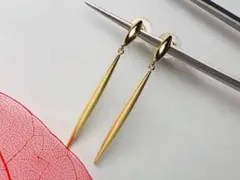 shihara チェーンピアス 04s long K18 YG 箱付き - メルカリ