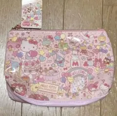 ハローキティ 45周年記念 ポーチ