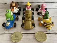 マリオ ハッピーセット まとめ売り6体＋コイン2枚セット