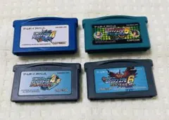 ロックマンエグゼ GBAソフト 4本セット 動作未確認