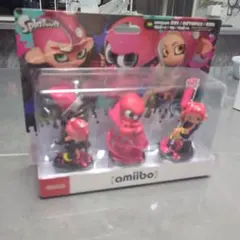 AMIIBO トリプルセット タコガール タコ タコボーイ(スプラトゥーンシリ…
