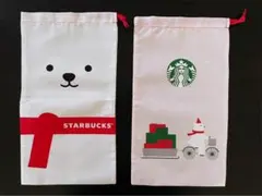 スターバックス サイレンロゴ バッグ タンブラーケース 2枚 Starbucks