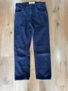 H&M L.O.G.G. ネイビー コーデュロイパンツ 120cm