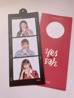 TWICE yes or yes付属品ナヨン、ジョンヨン、モモ