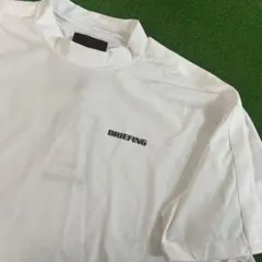 ブリーフィング ゴルフ ロゴライン　モックネックシャツ　サイズXL