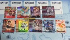 マ*読様 ワンピースカード　赤黒コビーデッキパーツ　まとめ売り　プレイ用　フルパ