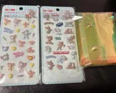 トムとジェリー ぷくぷくシール 3セットのサムネイル