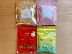 【新品未使用】フェイスマスク ルルルン 4袋セット