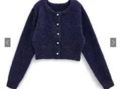 GRL グレイル　ラメシャギーニットカーディガン[mh30]