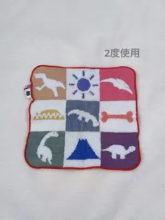 【2度使用】恐竜博物館限定 今治恐竜ミニタオルのサムネイル