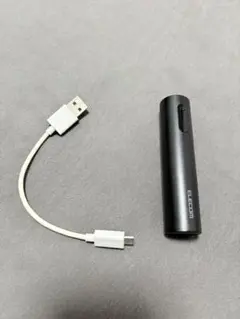 ELECOM エレコム モバイルバッテリー DE-M04L-3200BKのサムネイル